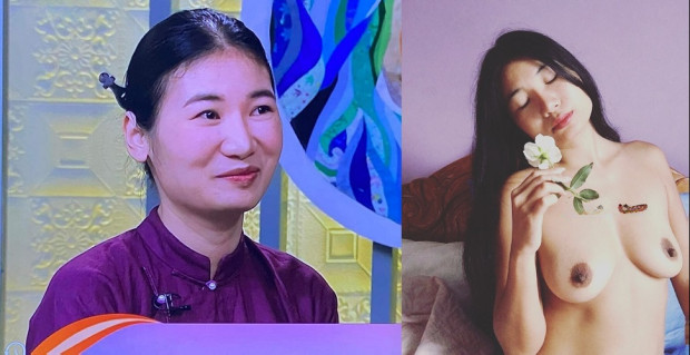Lộ ảnh sex, clip sex chị Quỳnh Queen lên tv khách mời cà phê sáng